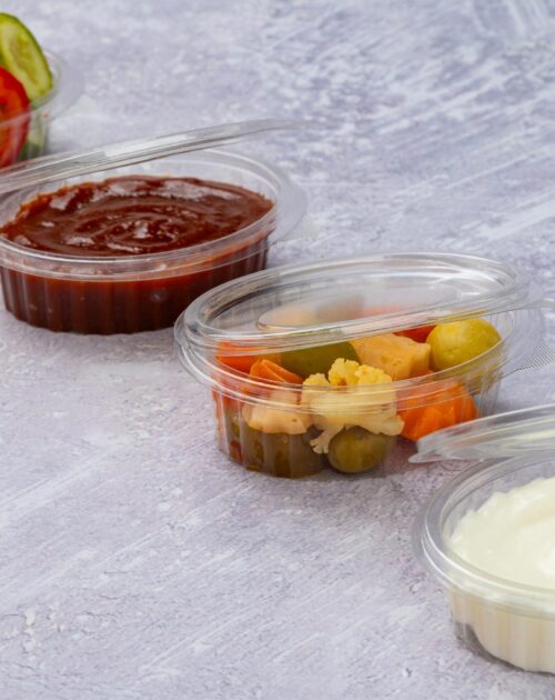 Salad & Sauce Containers